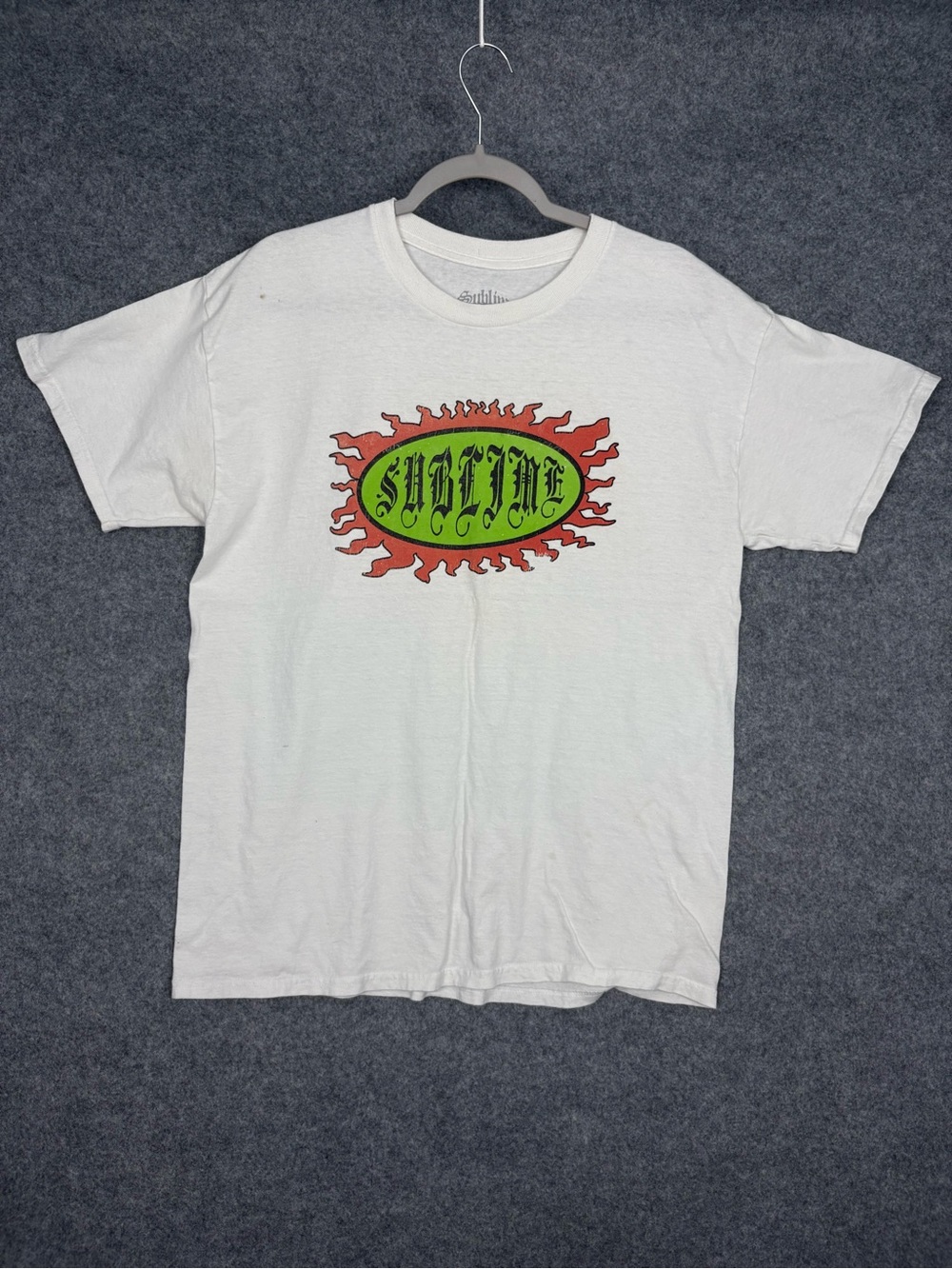 Sublime Logo White Short Sleeve Tee